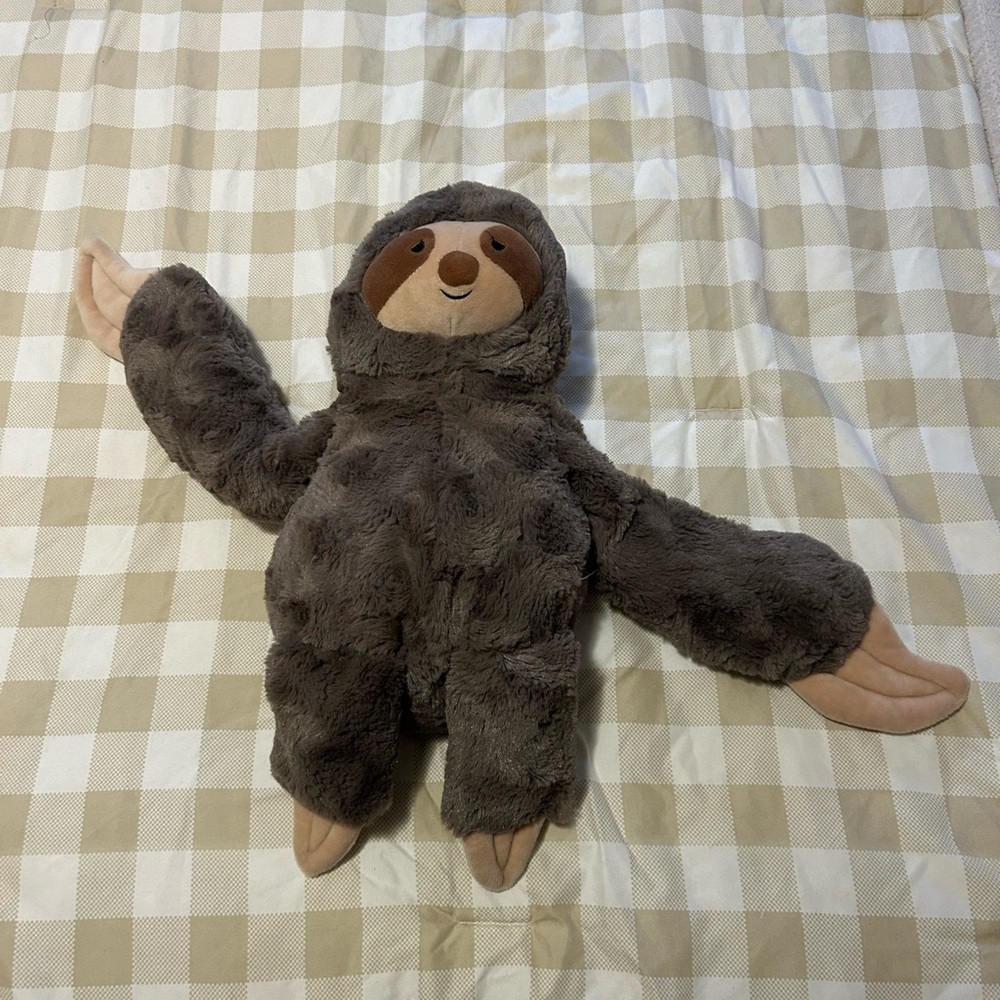Adorable Brown Sloth Plushie
